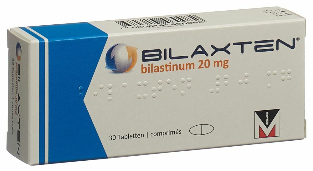 Bilaxten 20MG 30TAB - Не указан